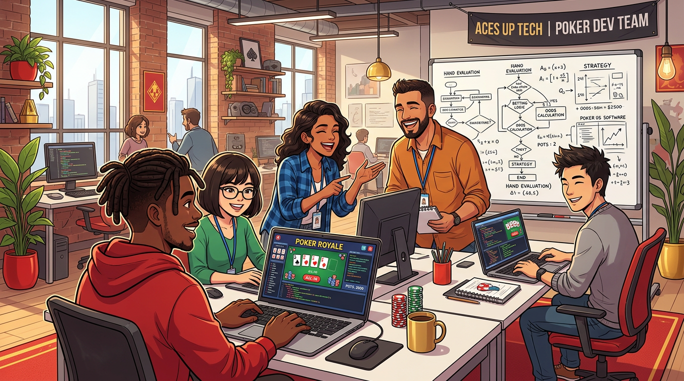 UUPoker技术团队工作场景